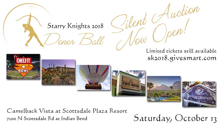 Starry Knights silent auction now open